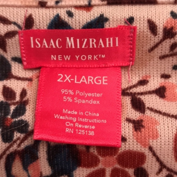 Isaac Mizrahi New York brand size 2XL pullover top - Picture 2 of 4